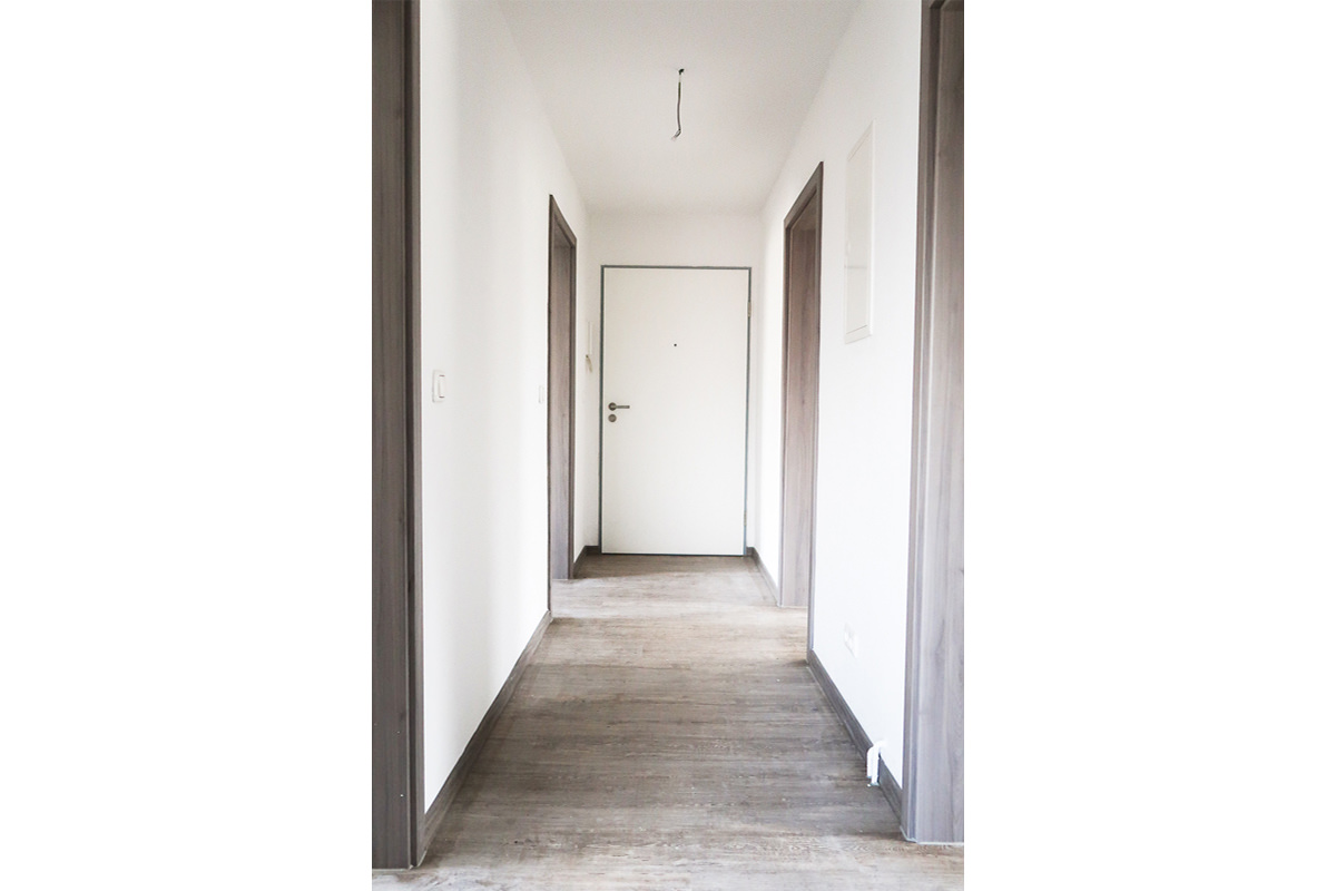 Möblierung einer Bestandswohnung Flur nachher