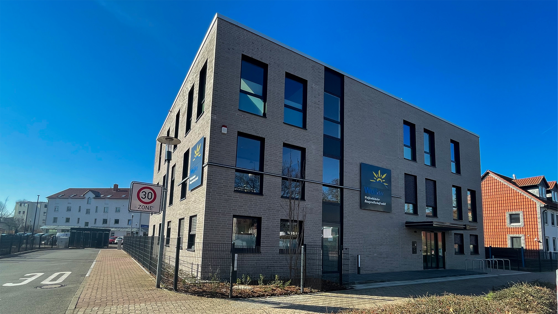 Neubau WoBau Zentrale Grüner Platz