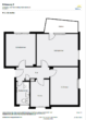 Gundriss - Schöne 3-Zimmerwohnung mit Balkon
